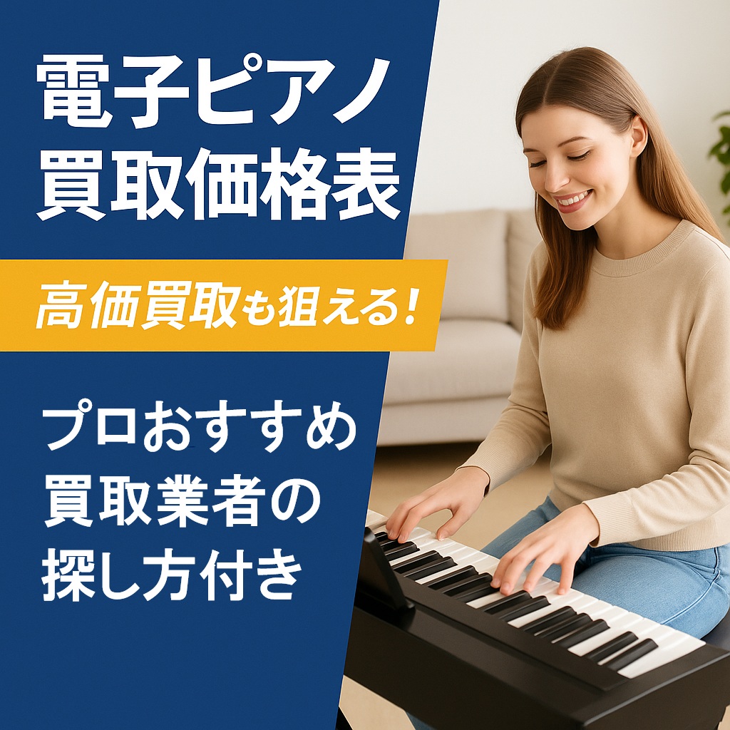 電子ピアノ買取価格表