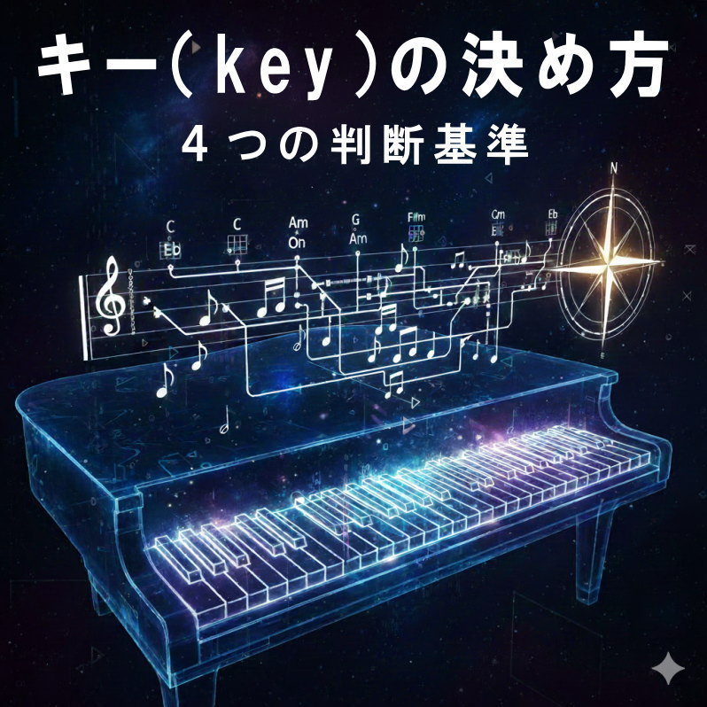 キーの決め方４つの判断基準